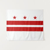 Washington D.C. Wandteppich (Vorderseite (Horizontal))
