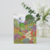 Washington D.C. Watercolor Postkarte (Stehend Vorderseite)