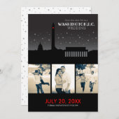 Washington D.C. Wedding Rett-the-date Save The Date (Vorne/Hinten)
