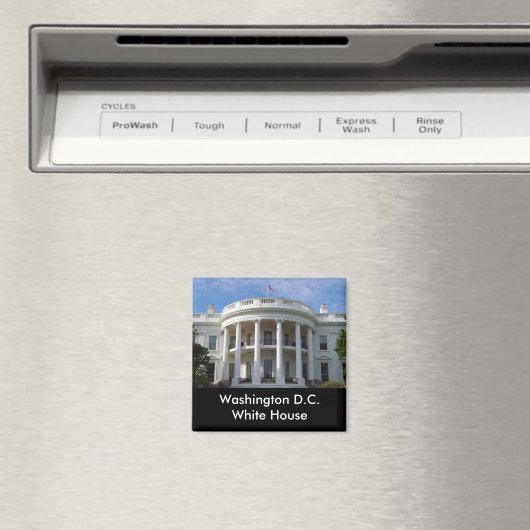 Washington D.C. White House Magnet (In Situ (Geschirrspüler))