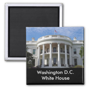 Washington D.C. White House Magnet