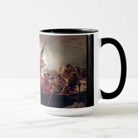 Washington, das Delaware River Mug* kreuzt Tasse (Rechts)