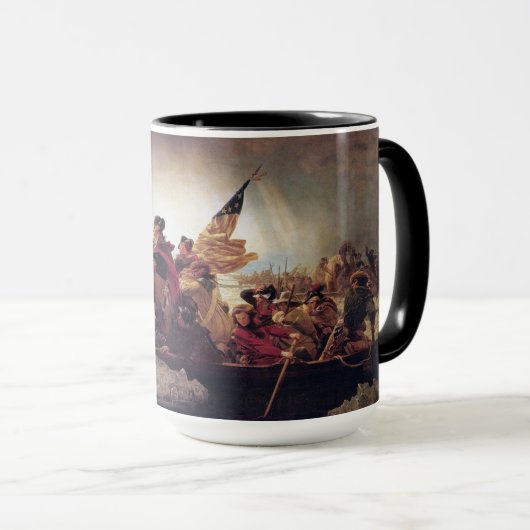 Washington, das Delaware River Mug* kreuzt Tasse (VorderseiteRechts)