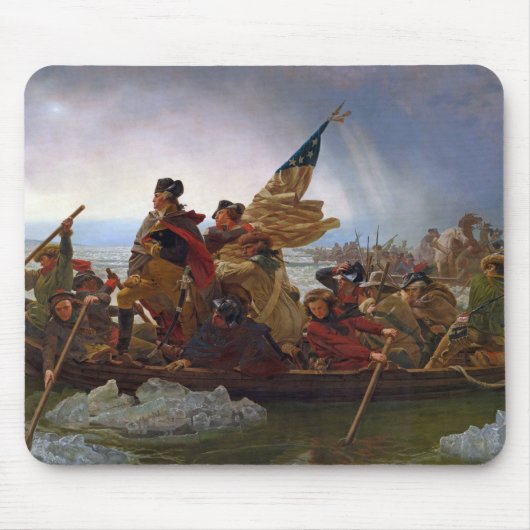 Washington, das den Delaware River kreuzt Mousepad (Vorne)