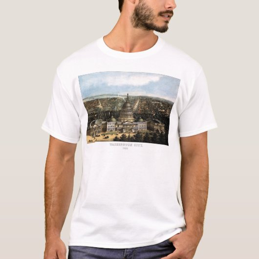 Washington, DC - 1871 T-Shirt (Vorderseite)
