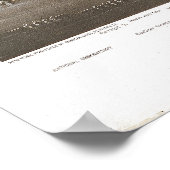 Washington DC 1892 Antike Panoramakarte Poster (Ecke)