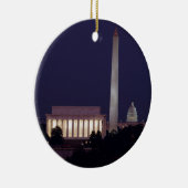 Washington DC 2 Keramik Ornament (Rechts)