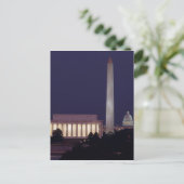 Washington DC 2 Postkarte (Stehend Vorderseite)