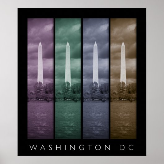Washington DC - 4 Panel Poster (Vorne)