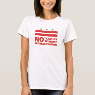 Washington DC 51 Staat der Besteuerung T-Shirt