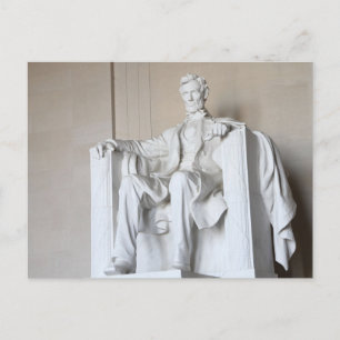 Washington DC Abraham Lincoln Memorial Postkarte