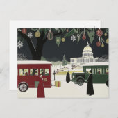 Washington DC Art Deco Style Card Hauptstadt Gebäu Postkarte (Vorne/Hinten)
