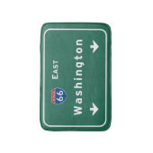Washington-DC-Autobahn-Autobahn-Straße: Badematte (Vorderseite Vertikal)