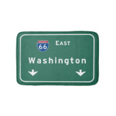 Washington-DC-Autobahn-Autobahn-Straße: Badematte (Vorderseite)