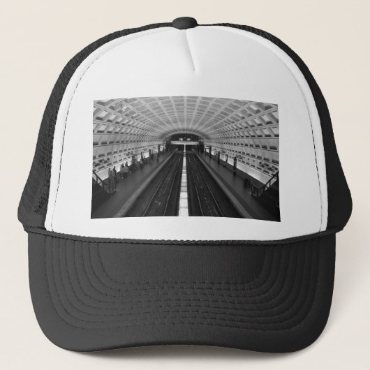 Washington-DC-Bahnstation Truckerkappe (Vorderseite)