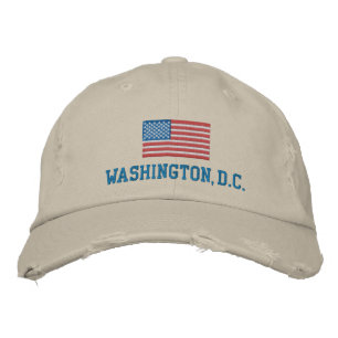 Washington DC Baseball Cap Bestickte Baseballkappe