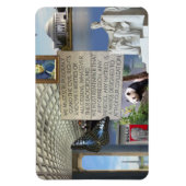 Washington DC Bilder sammelten 3"x4" Foto Magnet (Vertikal)