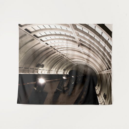 Washington DC Brutalist Architecture Wandteppich (Vorderseite (Horizontal))