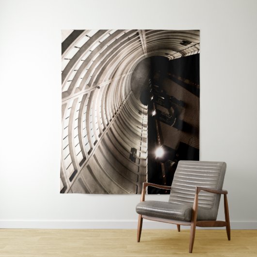 Washington DC Brutalist Architecture Wandteppich (Beispiel)