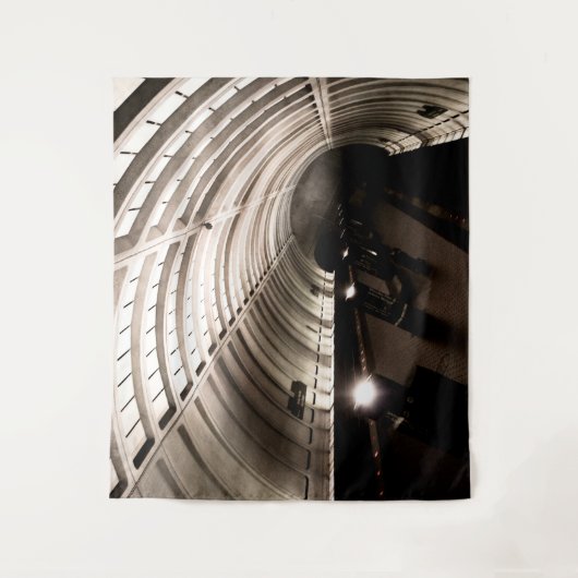 Washington DC Brutalist Architecture Wandteppich (Vorderseite)