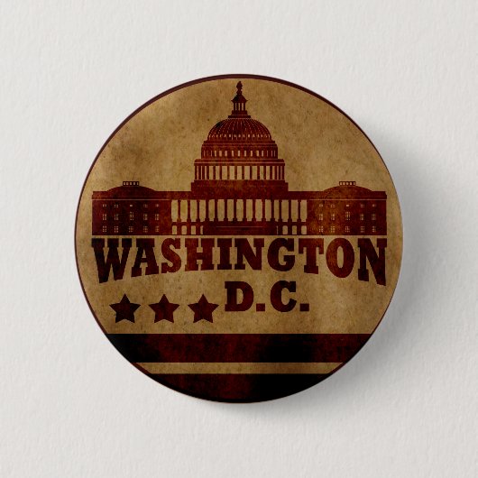 Washington DC Button (Vorderseite)