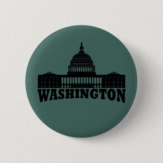 Washington DC Button (Vorderseite)