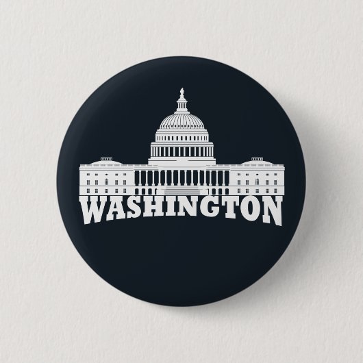 Washington DC Button (Vorderseite)