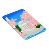 Washington DC Cheroms Blossoms Magnet (Rechte Seite)