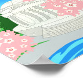 Washington DC Cheroms Blossoms Poster (Ecke)