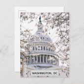 Washington DC Cheroms Travel Foto Postkarte (Vorne/Hinten)