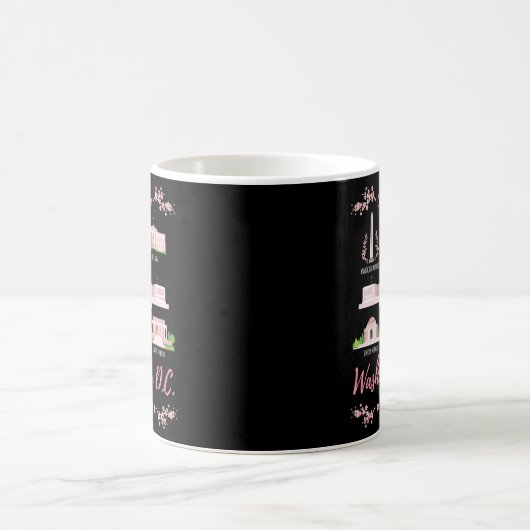 Washington DC Cherry Blossom Denkmal Kaffeetasse (Mittel)