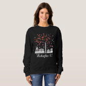 Washington DC Cherry blüht Männer Frauen Grafik Sweatshirt (Vorne ganz)