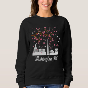 Washington DC Cherry blüht Männer Frauen Grafik Sweatshirt