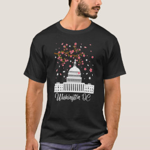 Washington DC Cherry blüht Monumente Männer Frauen T-Shirt
