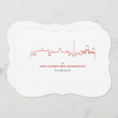 Washington DC City Holiday Card Feiertagskarte (Vorne/Hinten)