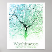Washington DC City Map Poster (Vorne)