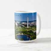 Washington DC cityscape Kaffeetasse (VorderseiteRechts)