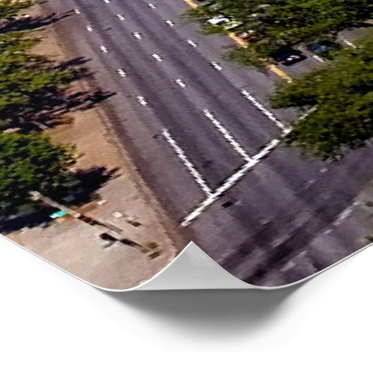 Washington DC cityscape Poster (Ecke)