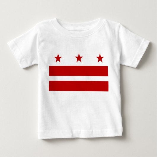 Washington DC Custom Baby T-shirt (Vorderseite)