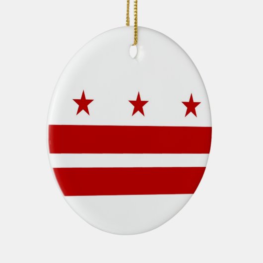 Washington DC Custom Keramik Ornament (Rechts)