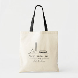 Washington DC, das willkommene Tasche Wedding ist