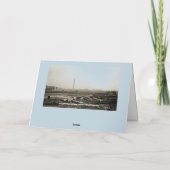 WASHINGTON DC DEBRIS FELD LINCOLN MONUMENT 1918 KARTE (Rückseite)