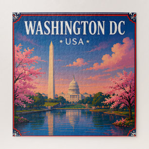 🏛️ Washington DC Denkmal Erinnerung aus der Haupt Puzzle