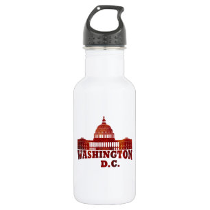 Washington DC Edelstahlflasche