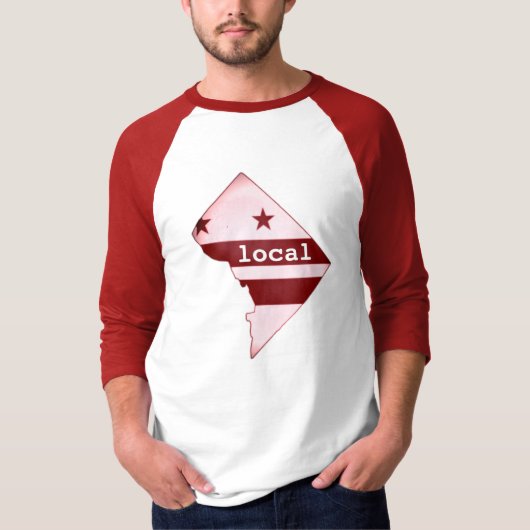Washington DC-Einheimisches T-Shirt (Vorderseite)