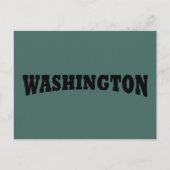 Washington DC Feiertagspostkarte (Vorderseite)