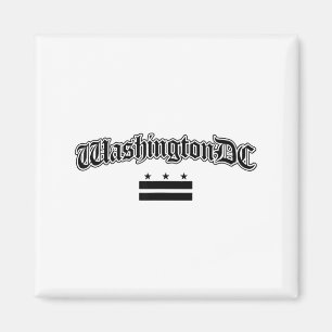 Washington Dc Flag Souvenir Männer Frauen Kinder Magnet
