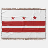 Washington DC-Flagge Decke (Vorderseite)