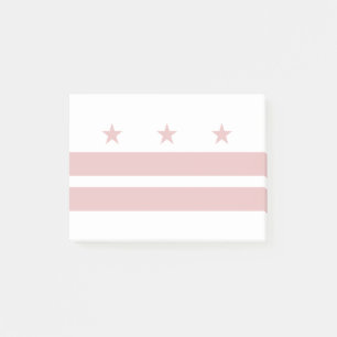 Washington DC-Flagge Post-it Klebezettel