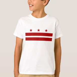 Washington DC-Flagge T-Shirt
